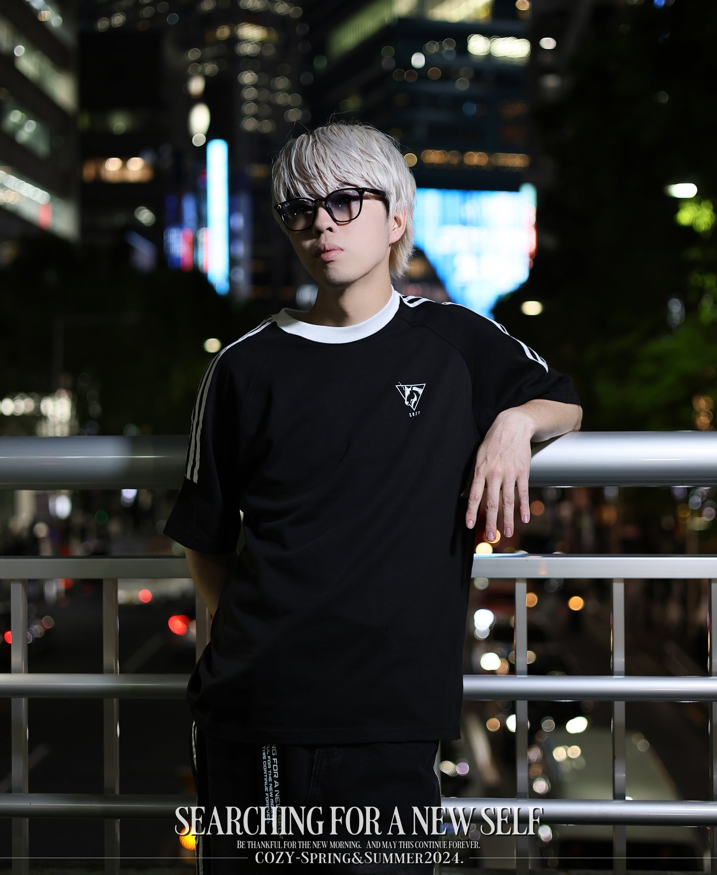 COZY LOGO Line S/SL Tee