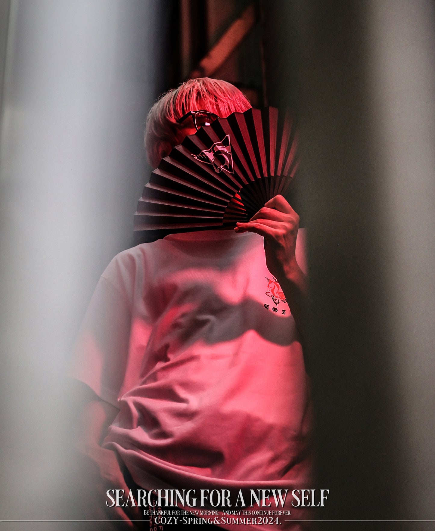 COZY LOGO Hand Fan - sensu -