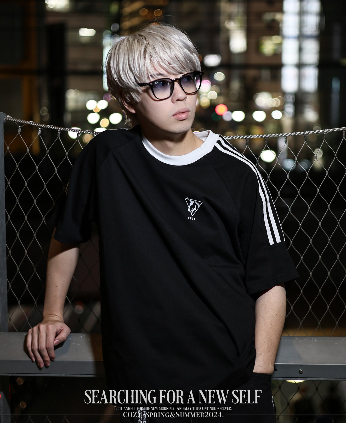 COZY LOGO Line S/SL Tee