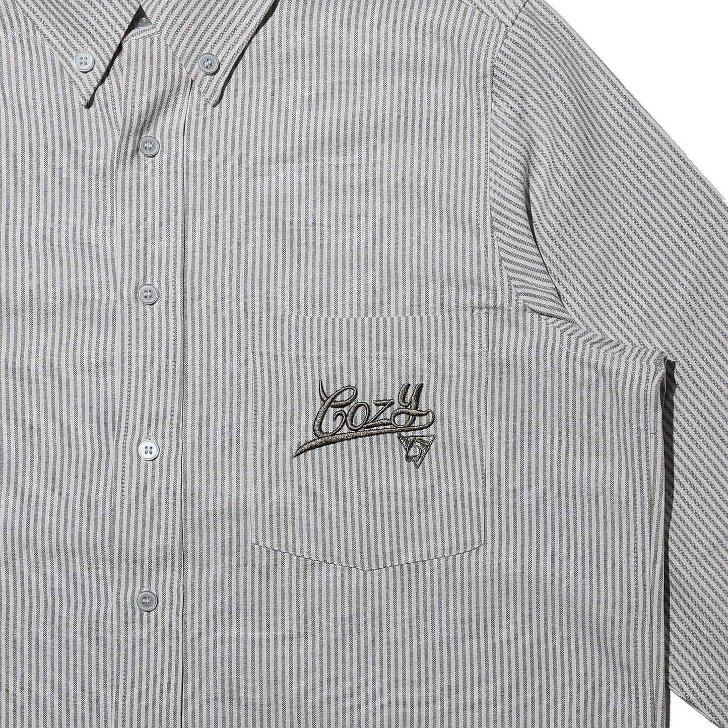 COZY Striped Oxford Shirt