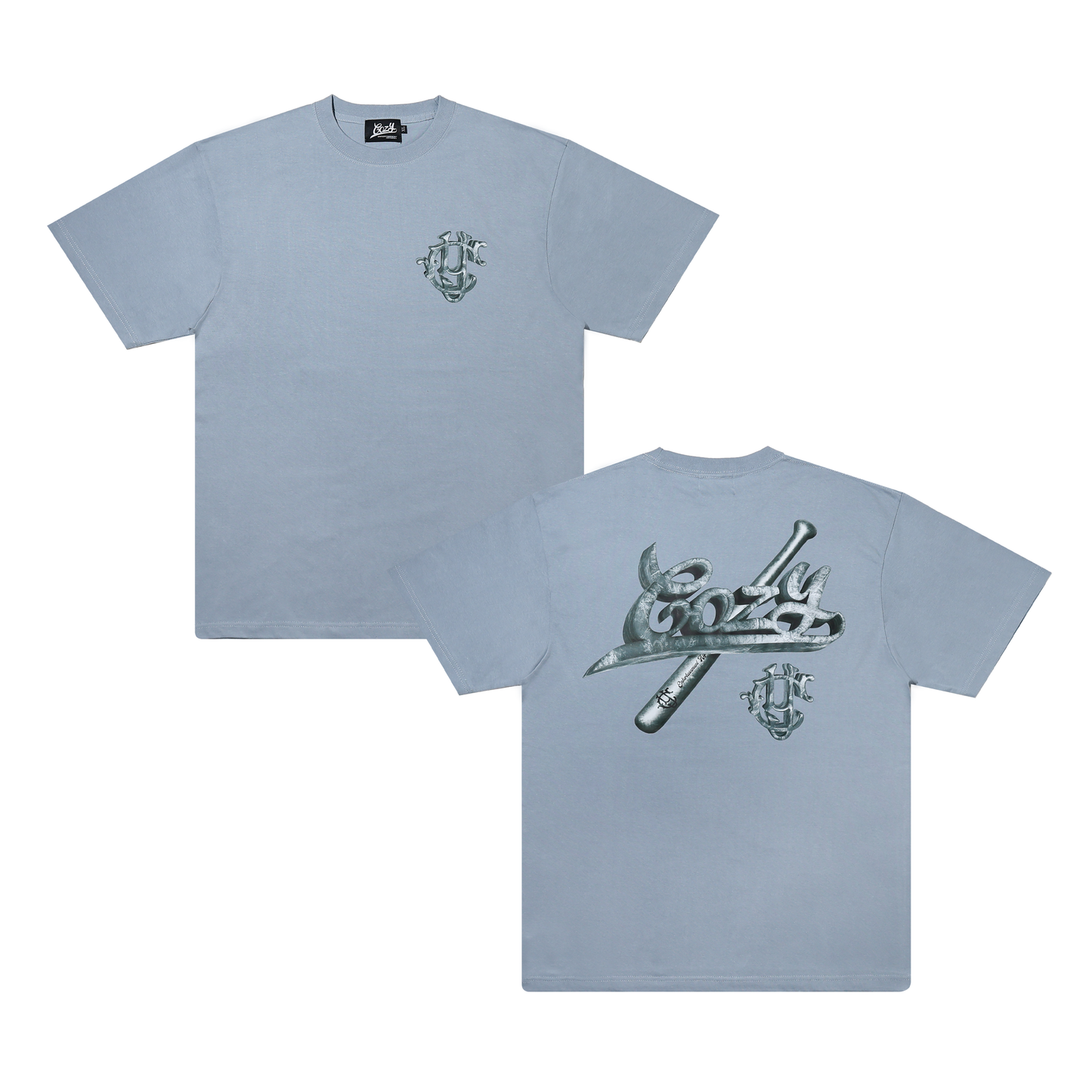 COZY 3D Baseball Logo Tee