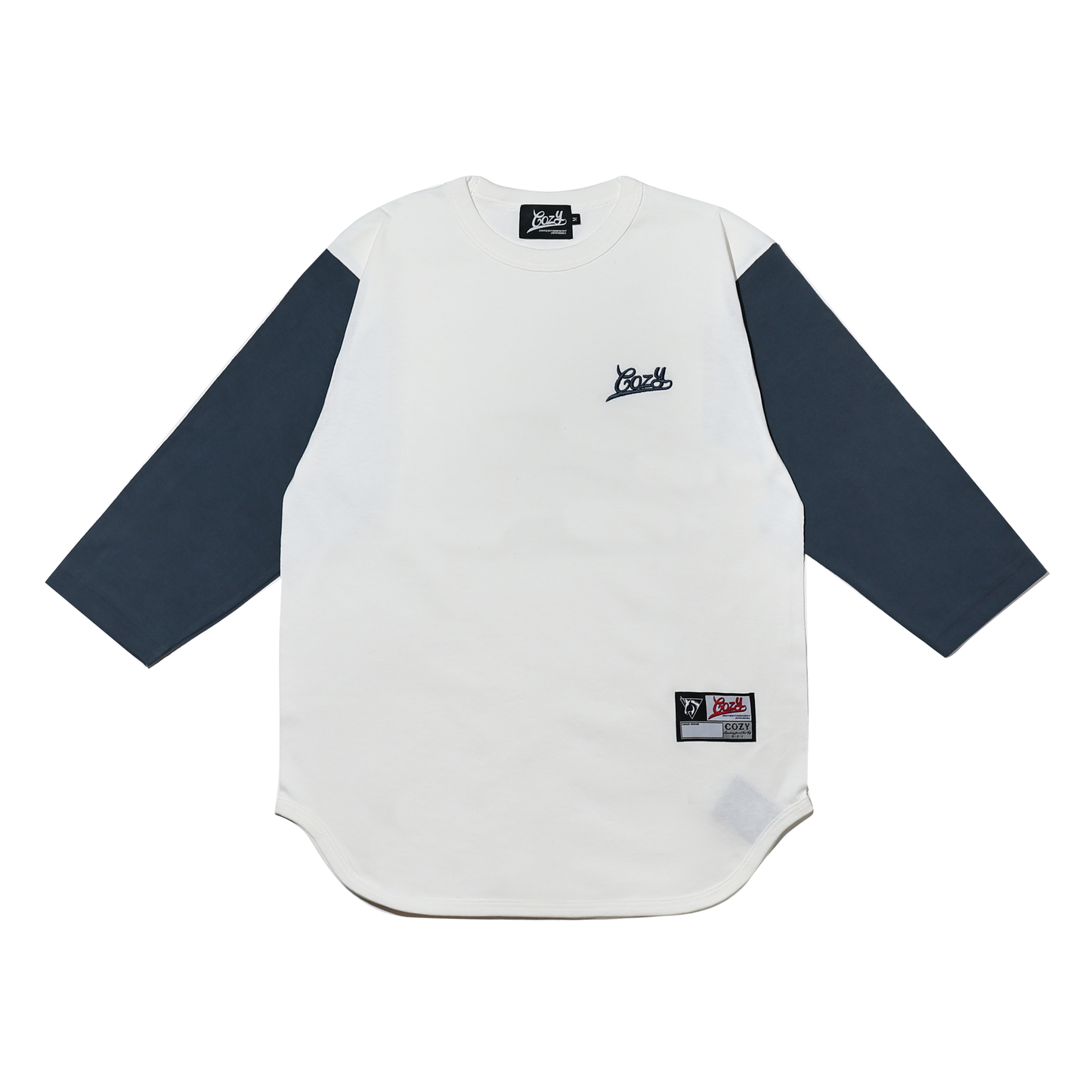 COZY 3/4 Sleeve Baseball Tee