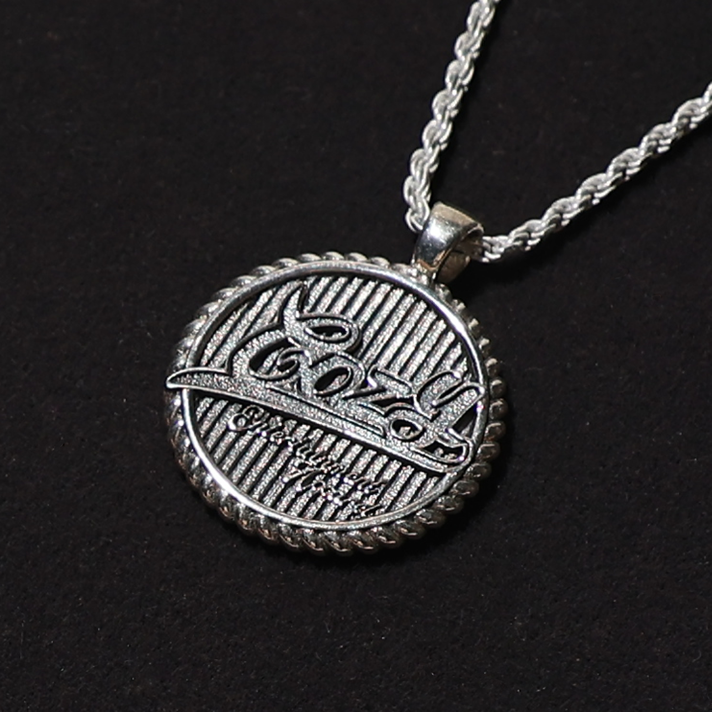 COZY Baseball Logo Silver925 Neckless