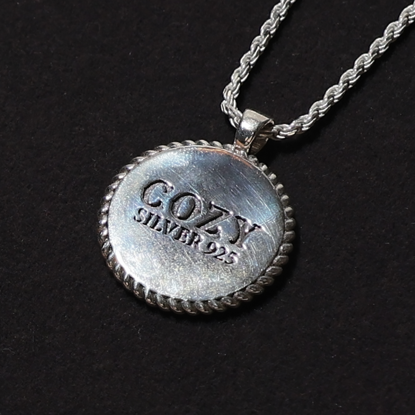 COZY Baseball Logo Silver925 Neckless