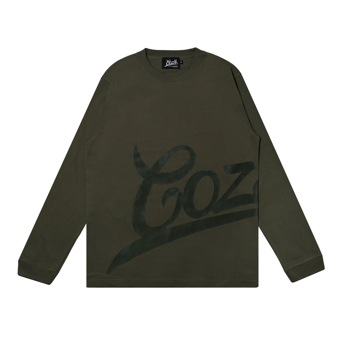 COZY Big Baseball logo L/S TEE