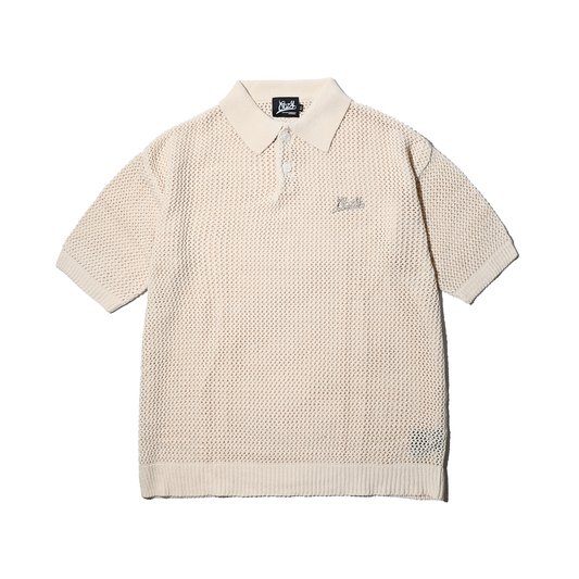 COZY Mesh Knit Polo Shirt