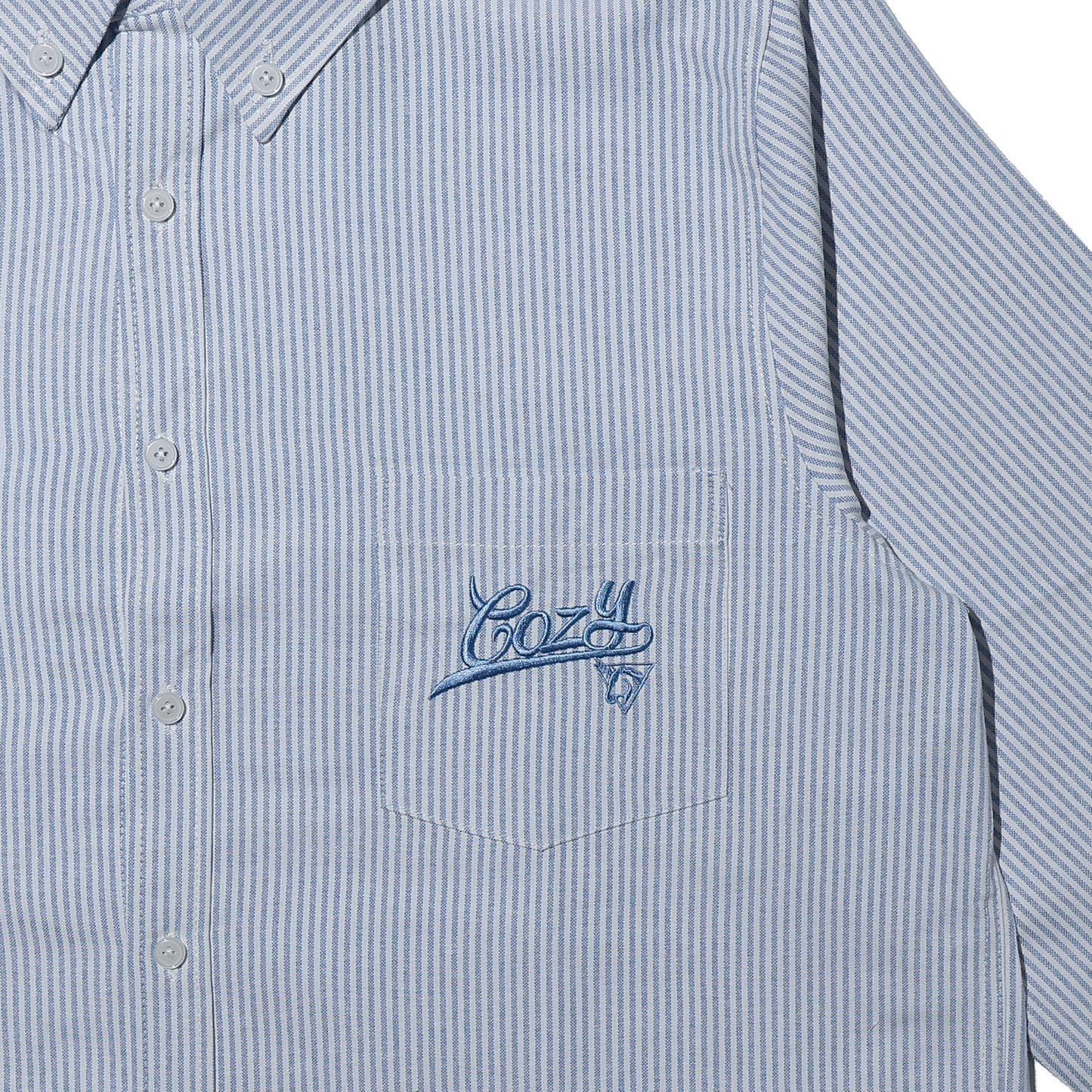 COZY Striped Oxford Shirt