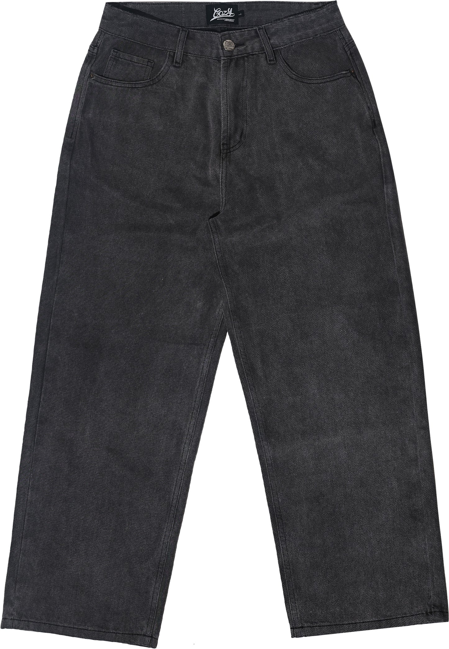 COZY Wide Straight Denim Pants