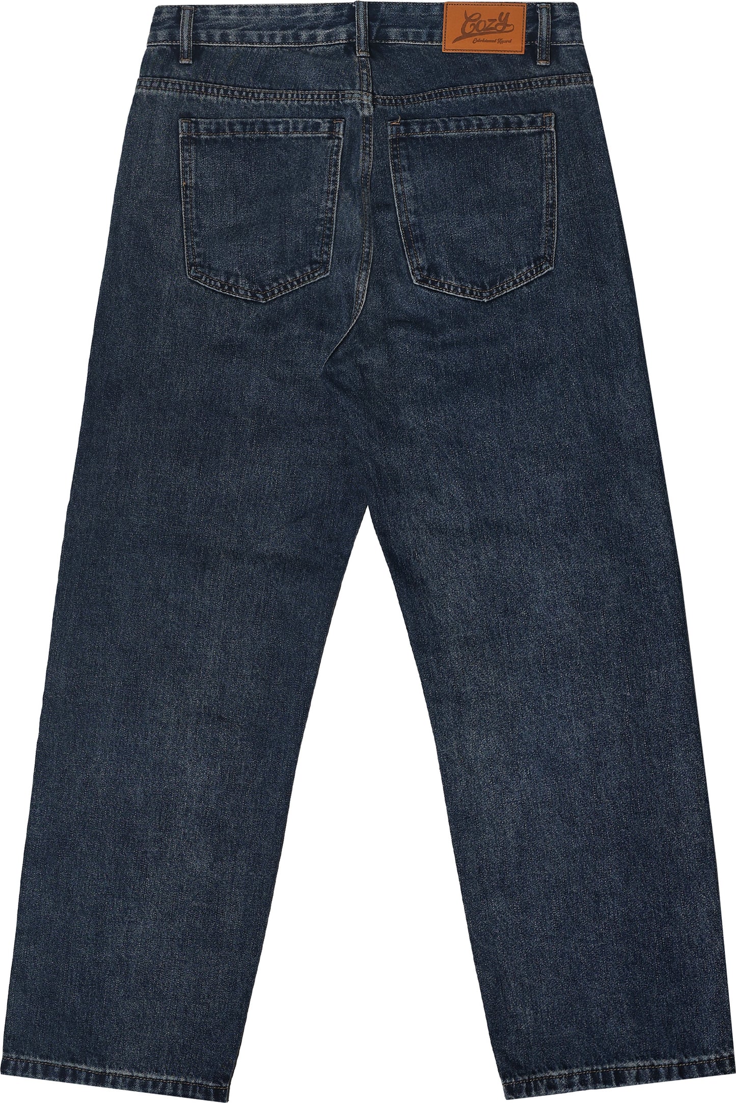 COZY Wide Straight Denim Pants