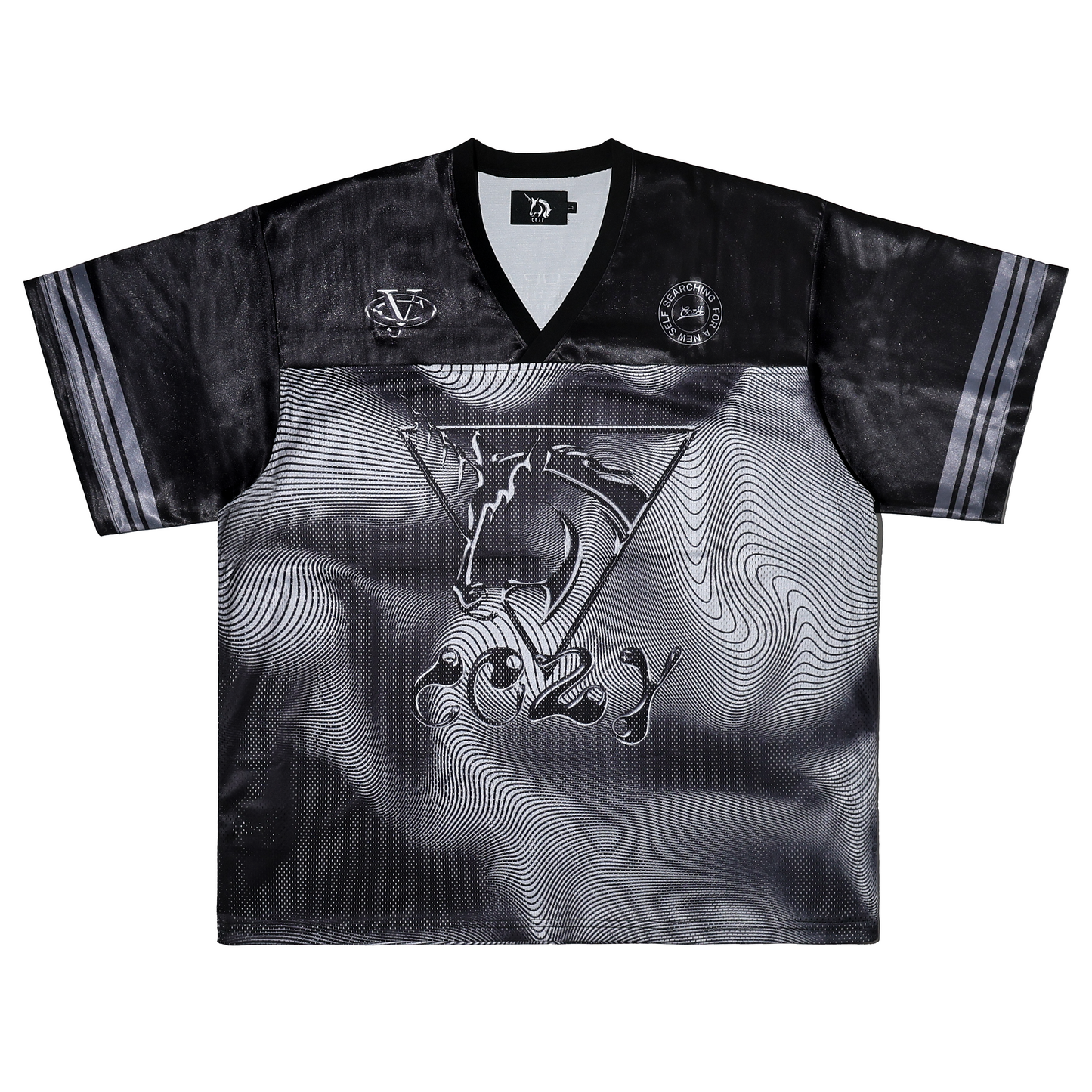 COZY Chrom Football S/SL Tee