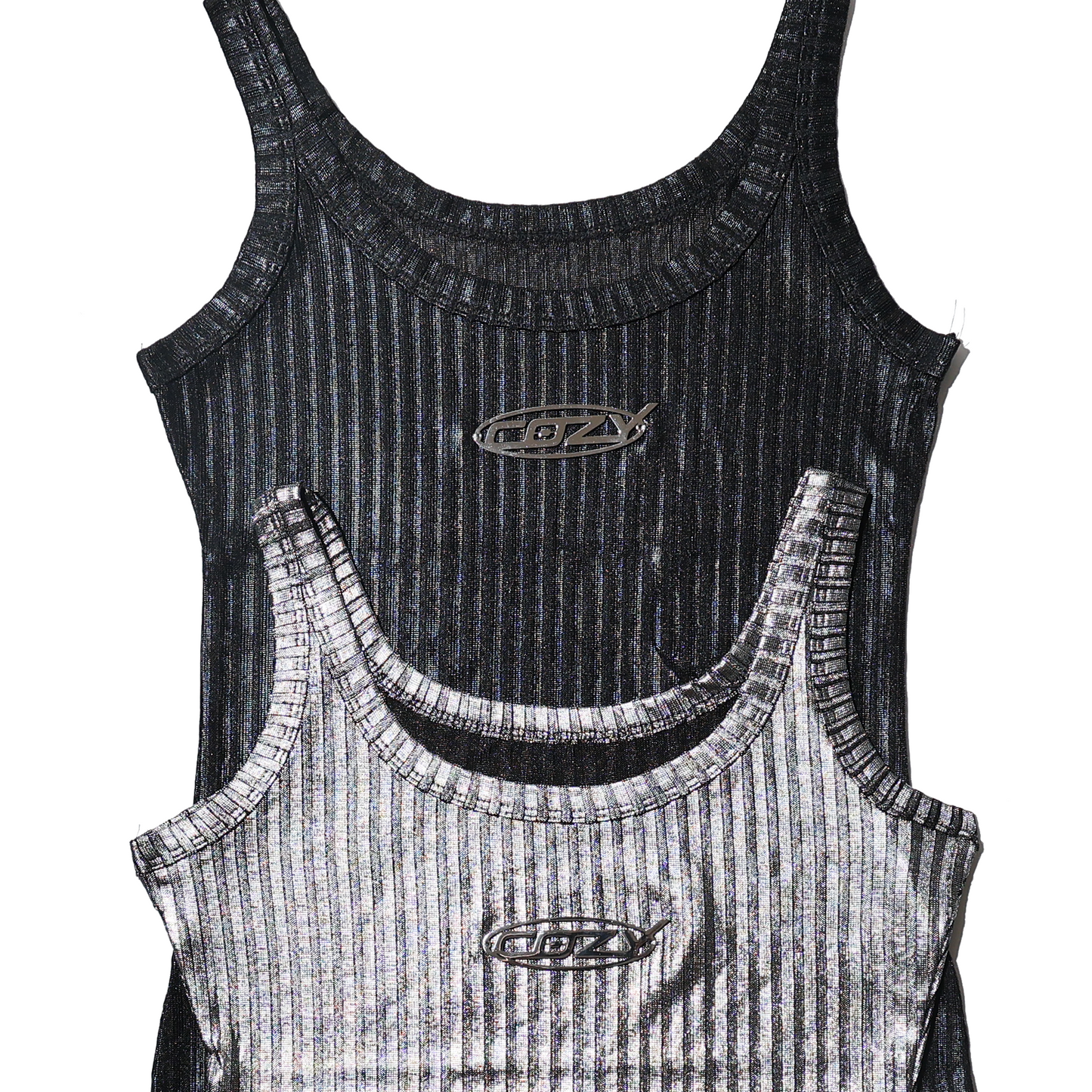 COZY Metallic Tank Top