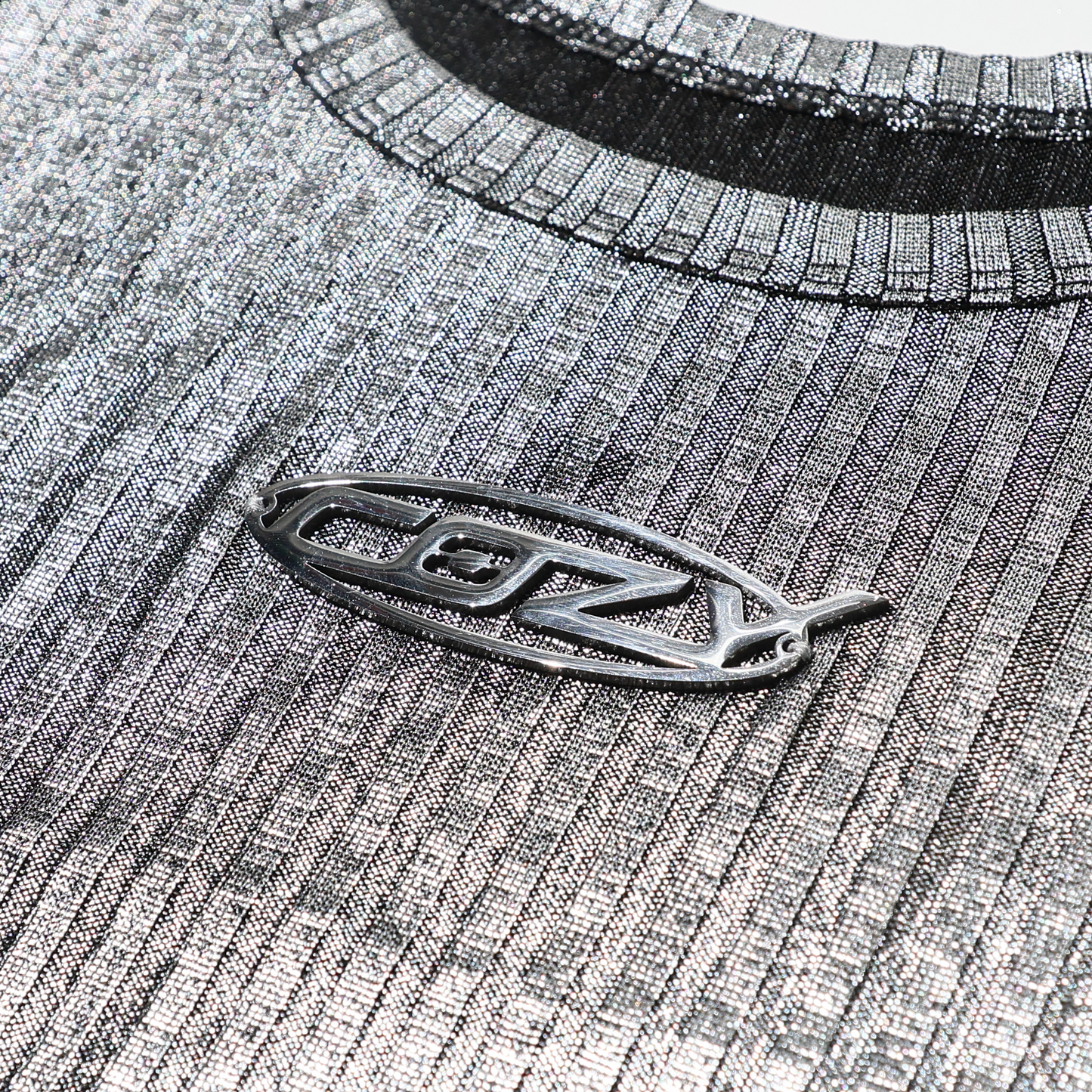 COZY Metallic Tank Top