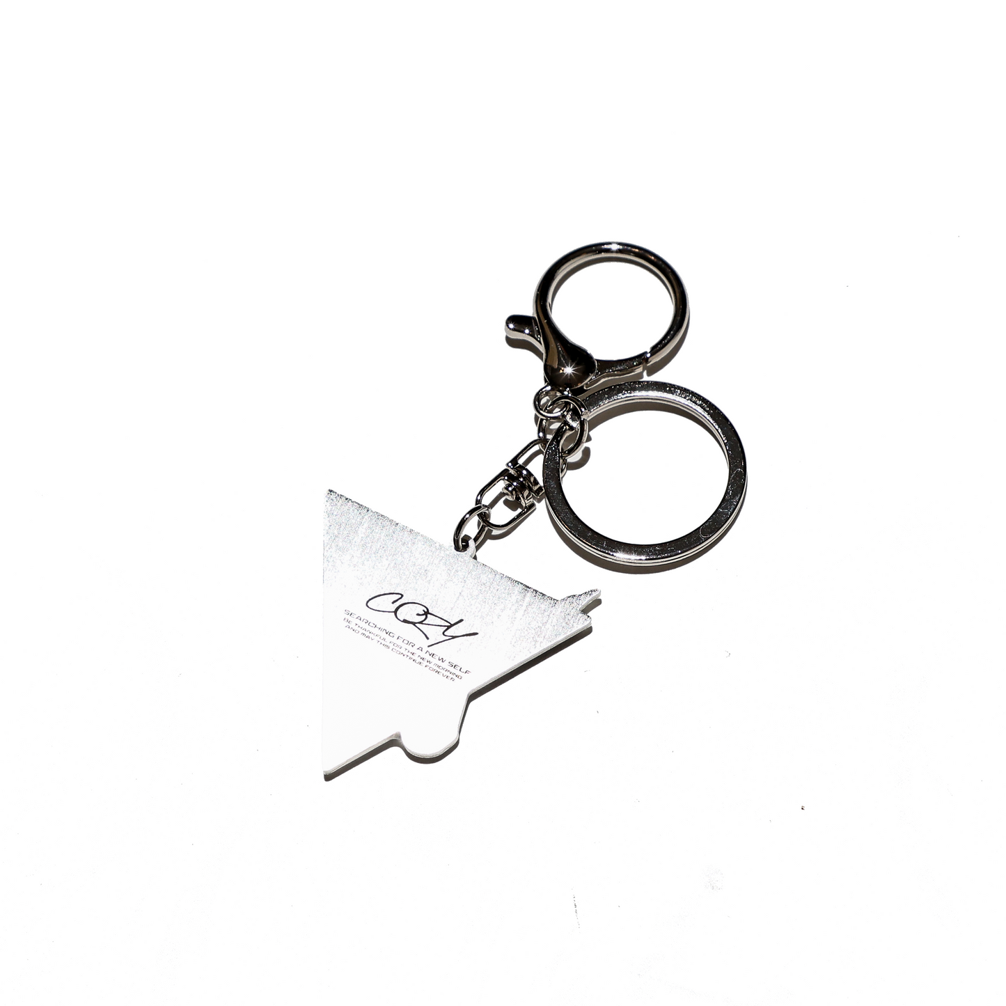 COZY Metallic Key Ring