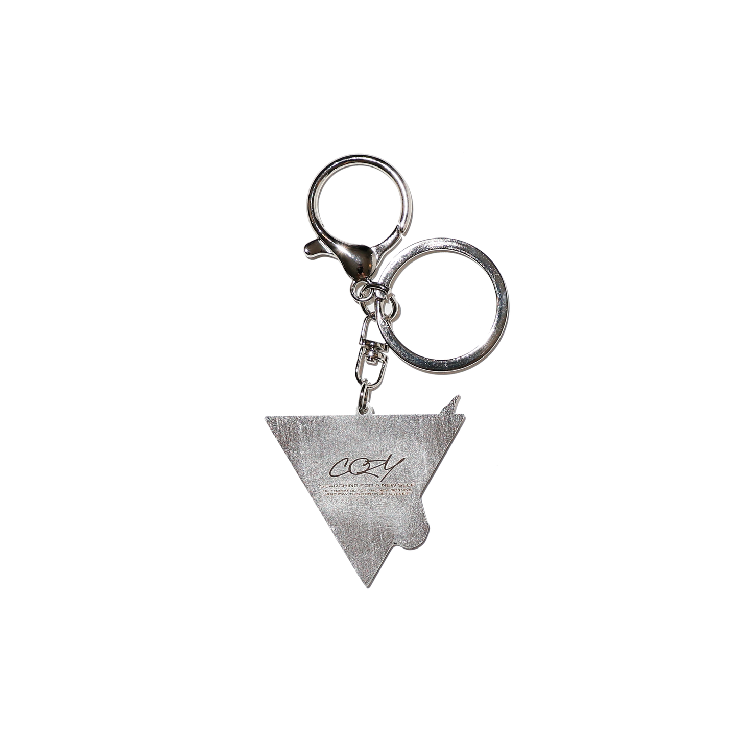 COZY Metallic Key Ring