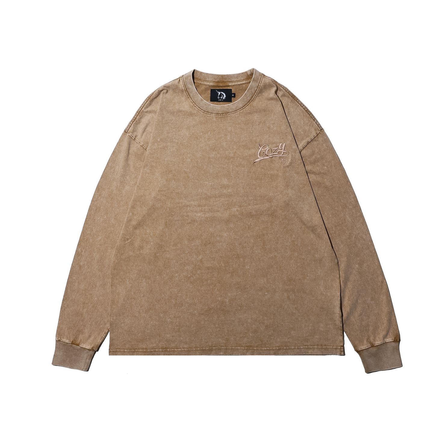 COZY Washed L/S Tee