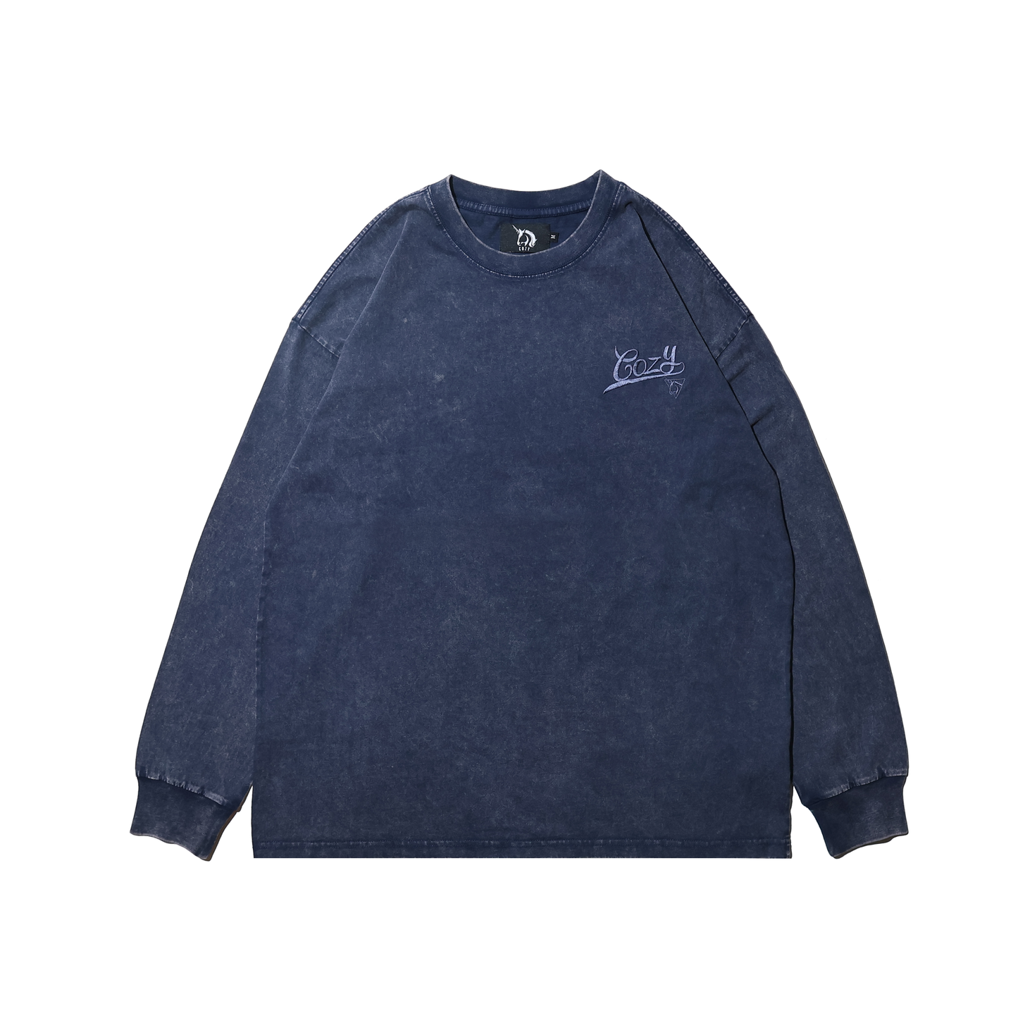 COZY Washed L/S Tee
