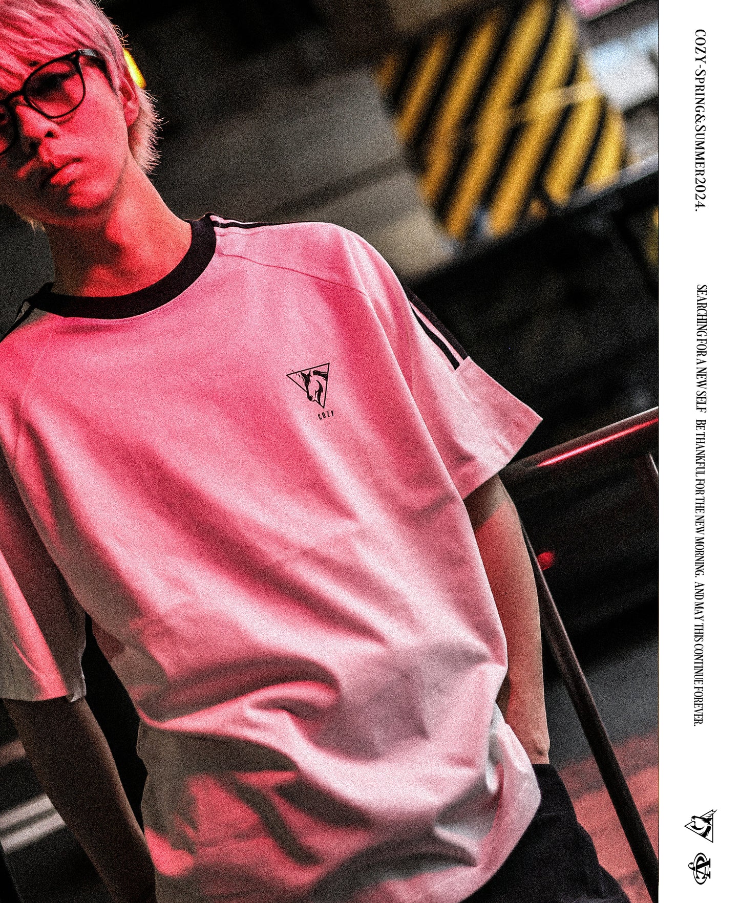 COZY LOGO Line S/SL Tee