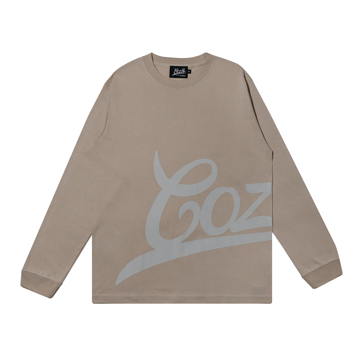 COZY Big Baseball logo L/S TEE