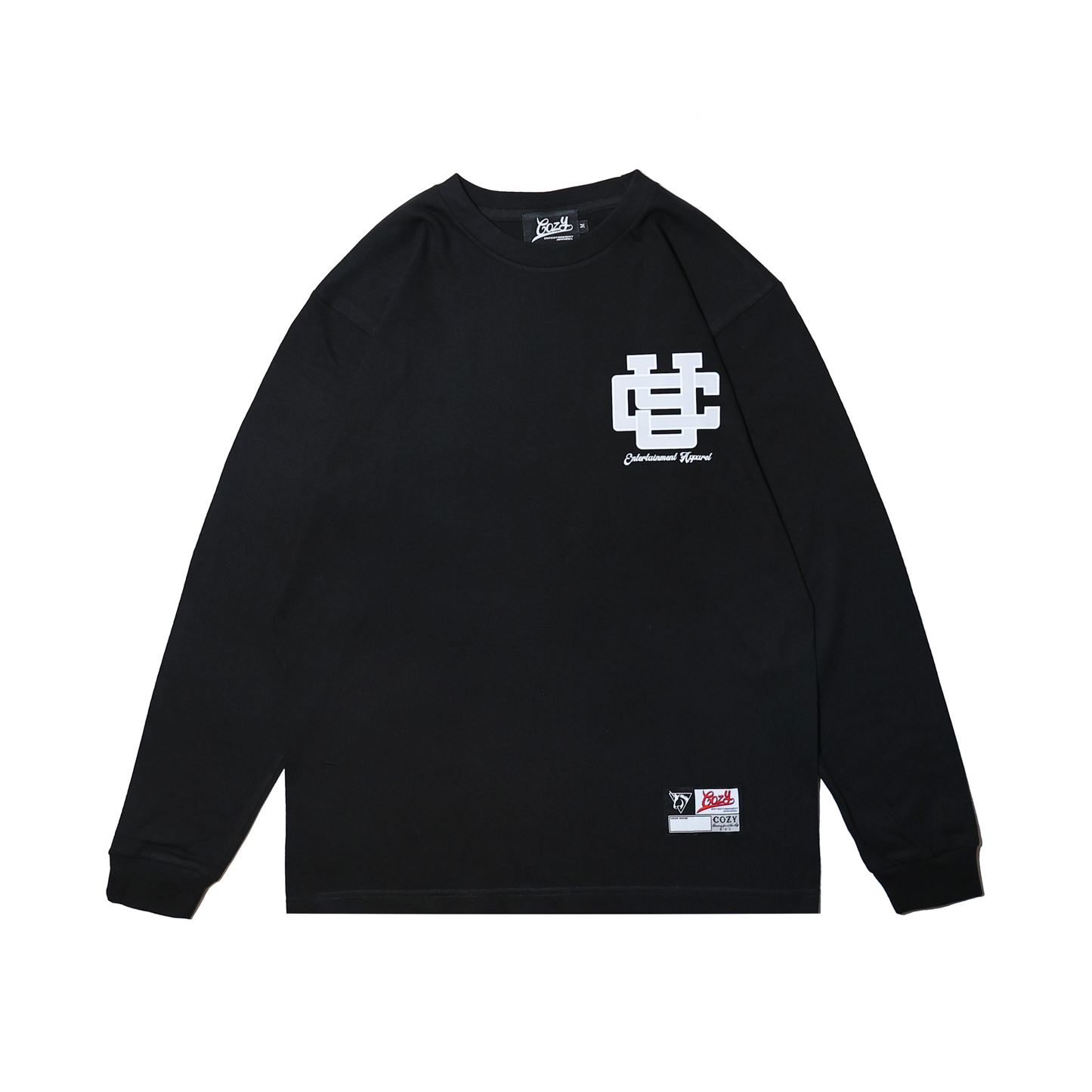 COZY Monogram logo L/S TEE