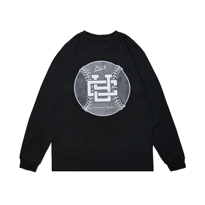COZY Monogram logo L/S TEE