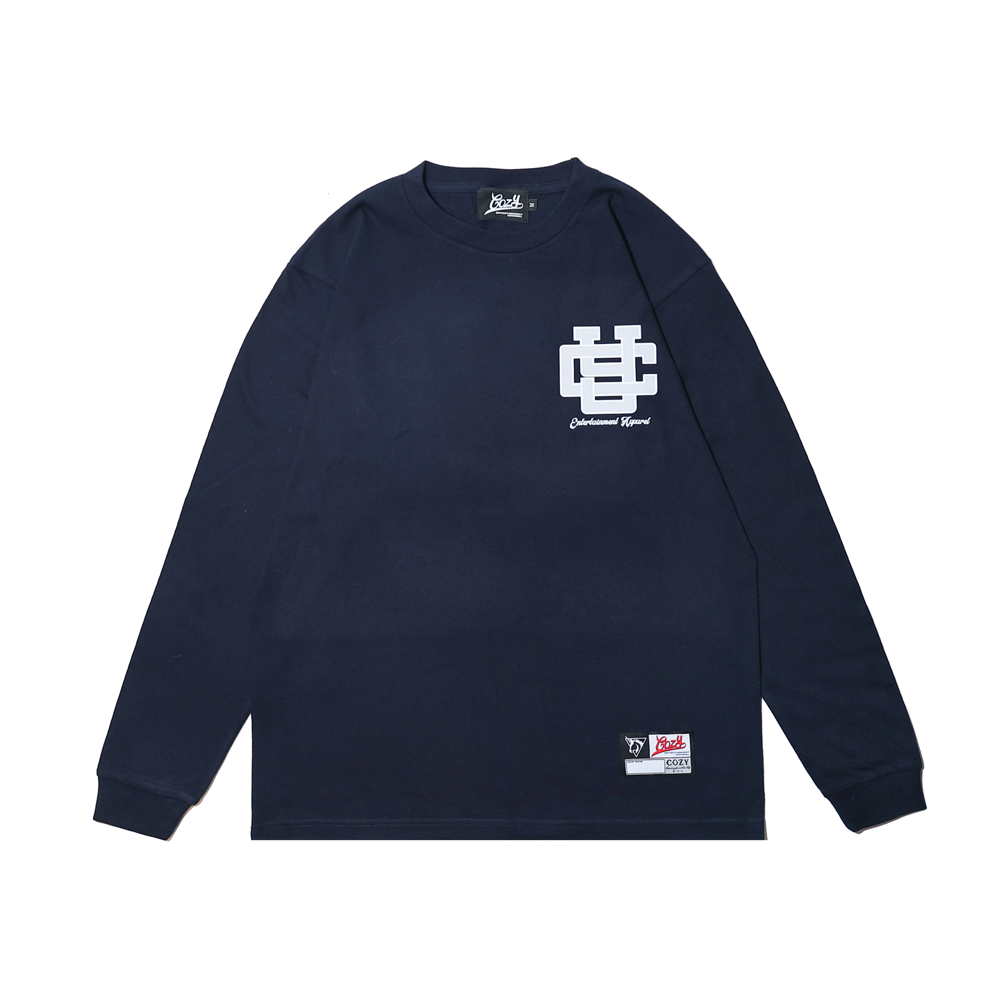 COZY Monogram logo L/S TEE