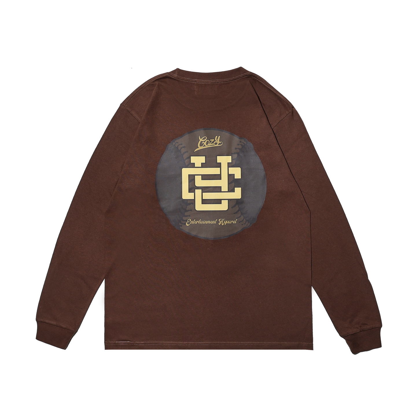 COZY Monogram logo L/S TEE